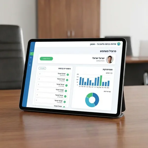 היסטוריית שימוש במערכת ניהול תורים